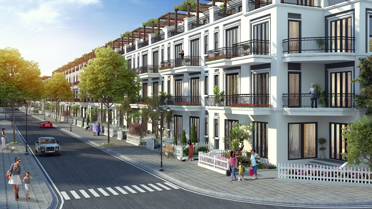 Shophouse dự án Kosy Gia Sàng Shophouse dự án Kosy Gia Sàng