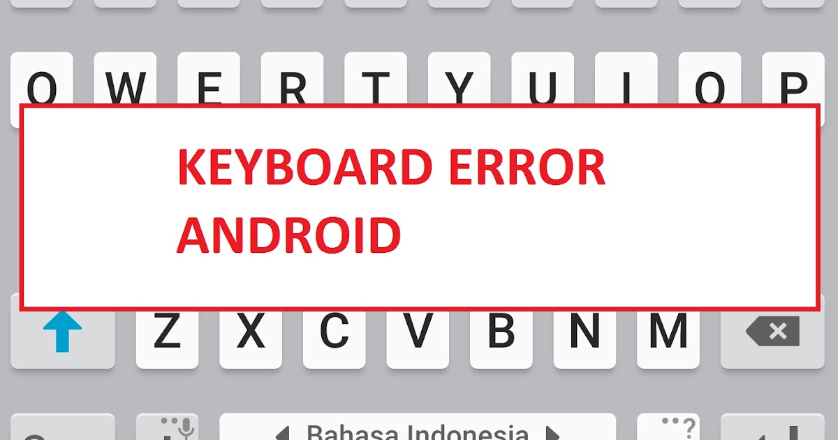 Keyboard error. Keyboard error