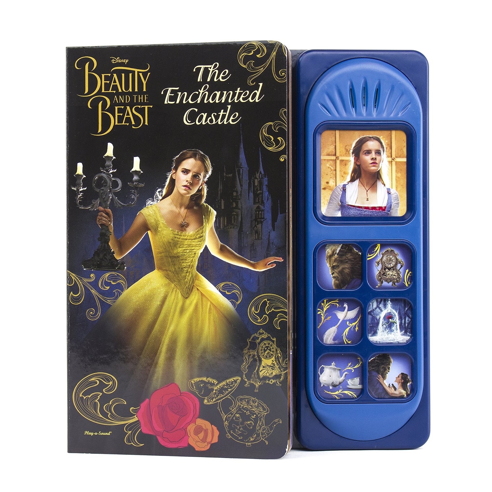 beauty and the beast book with figures