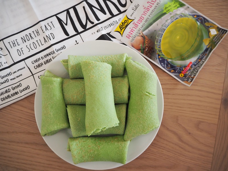 Recipe Thai Inspired Pandan Pancakes Dinner Stories