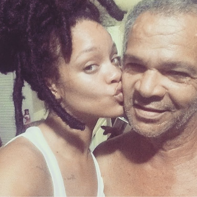 Rihanna Shares Sweet Bonding Photos Of Herself With Her Dad After She And Drake Reportedly Break Up