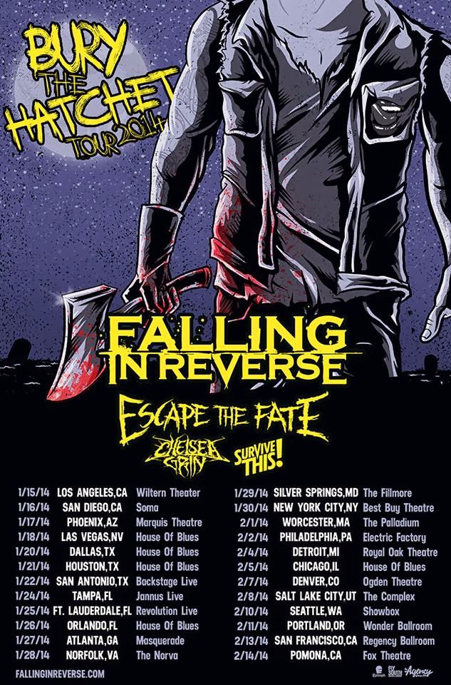 The War that was No Longer Theirs Buries the Hatchet between Falling In Reverse and Escape The