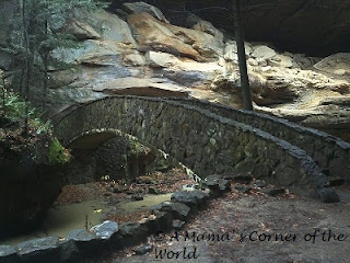 Bridge at Old Man's Cave in Ohio's Hocking Hills