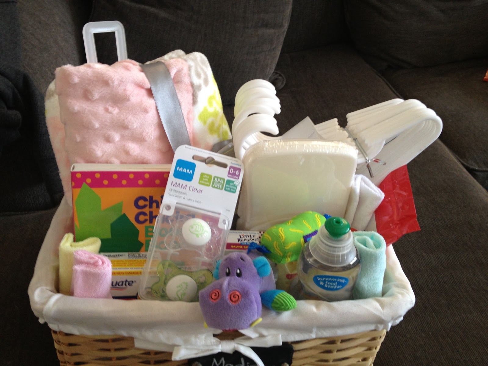 The Sweet Life Baby Shower Gift Basket