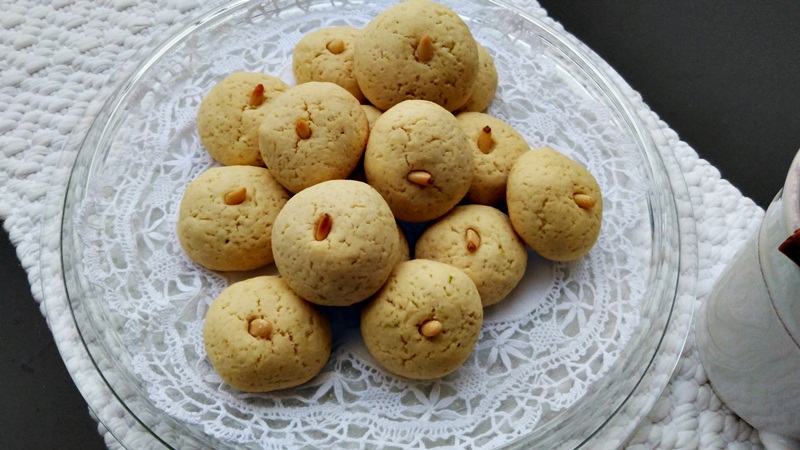 receita + broas de manteiga