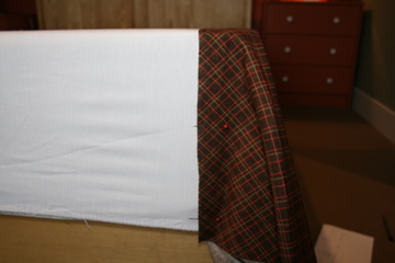 Box-spring cover tutorial