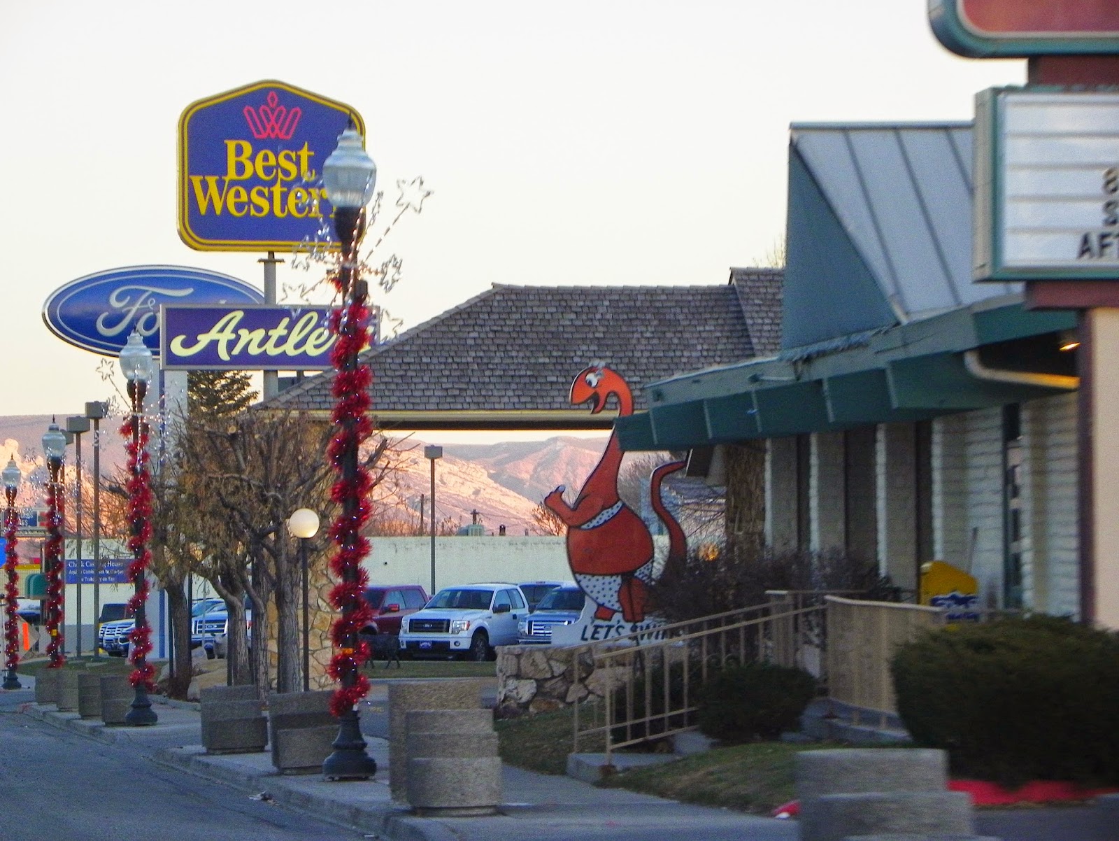 BONE ROOMS Utah Part one. Vernal— Utah's Dinosaur Land