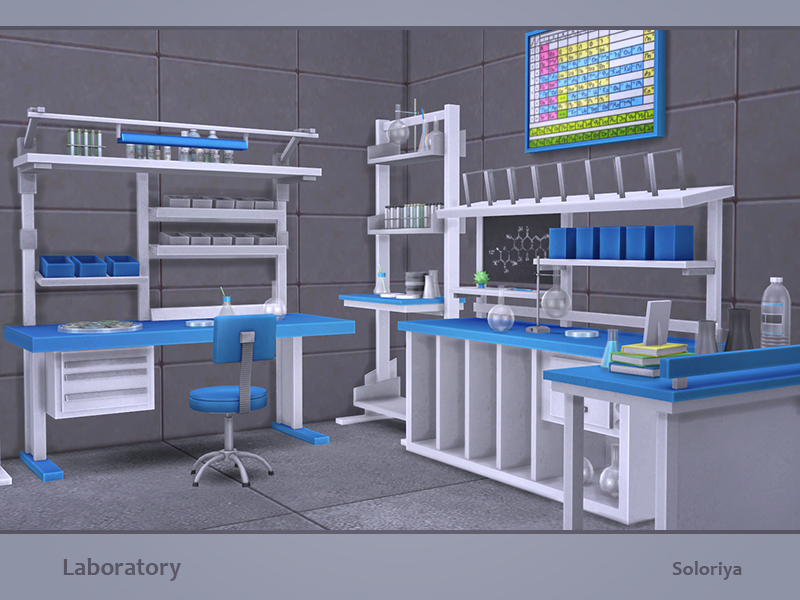 soloriya Laboratory. Sims 4