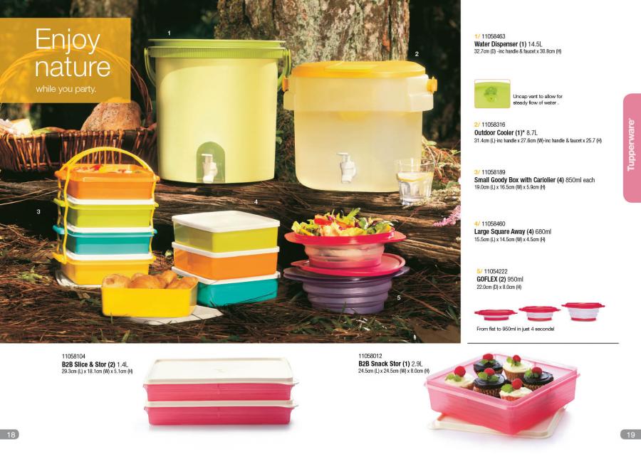 Tupperware Collection 2011 Tupperware CatalogueQUALITY WATER CLEAN