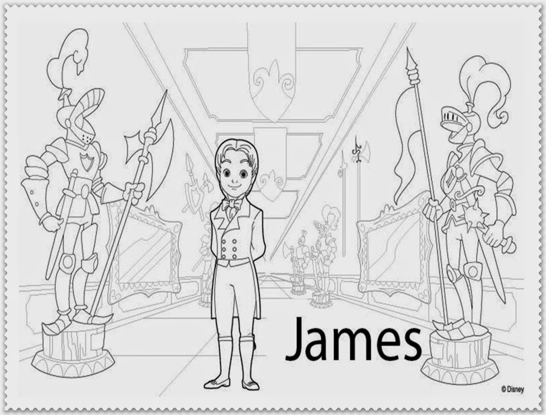 Coloring Pages Sofia The First Village Kids Coloring Pages Sofia The First Village Kids