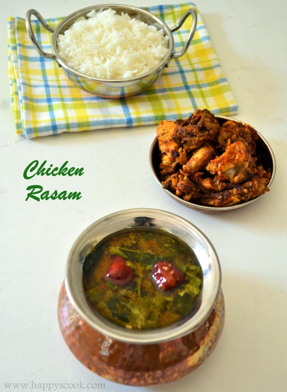 Chettinad Kozhi Rasam | Nattu Kozhi Soup | Chicken Rasam | South Indian ...