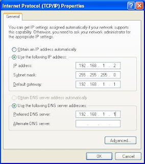 setting ip address komputer windows