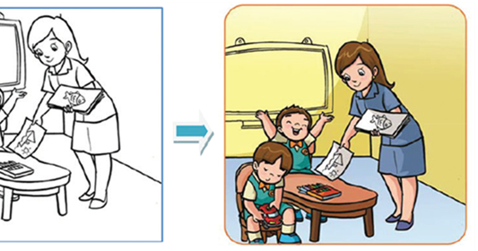 Berlatih Membuat Gambar Cerita Berlatih Membuat Gambar Cerita