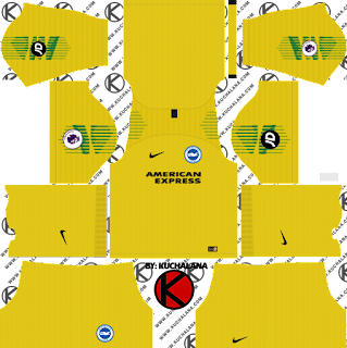 Brighton & Hove Albion FC 2018/19 Kit - Dream League Soccer Kits