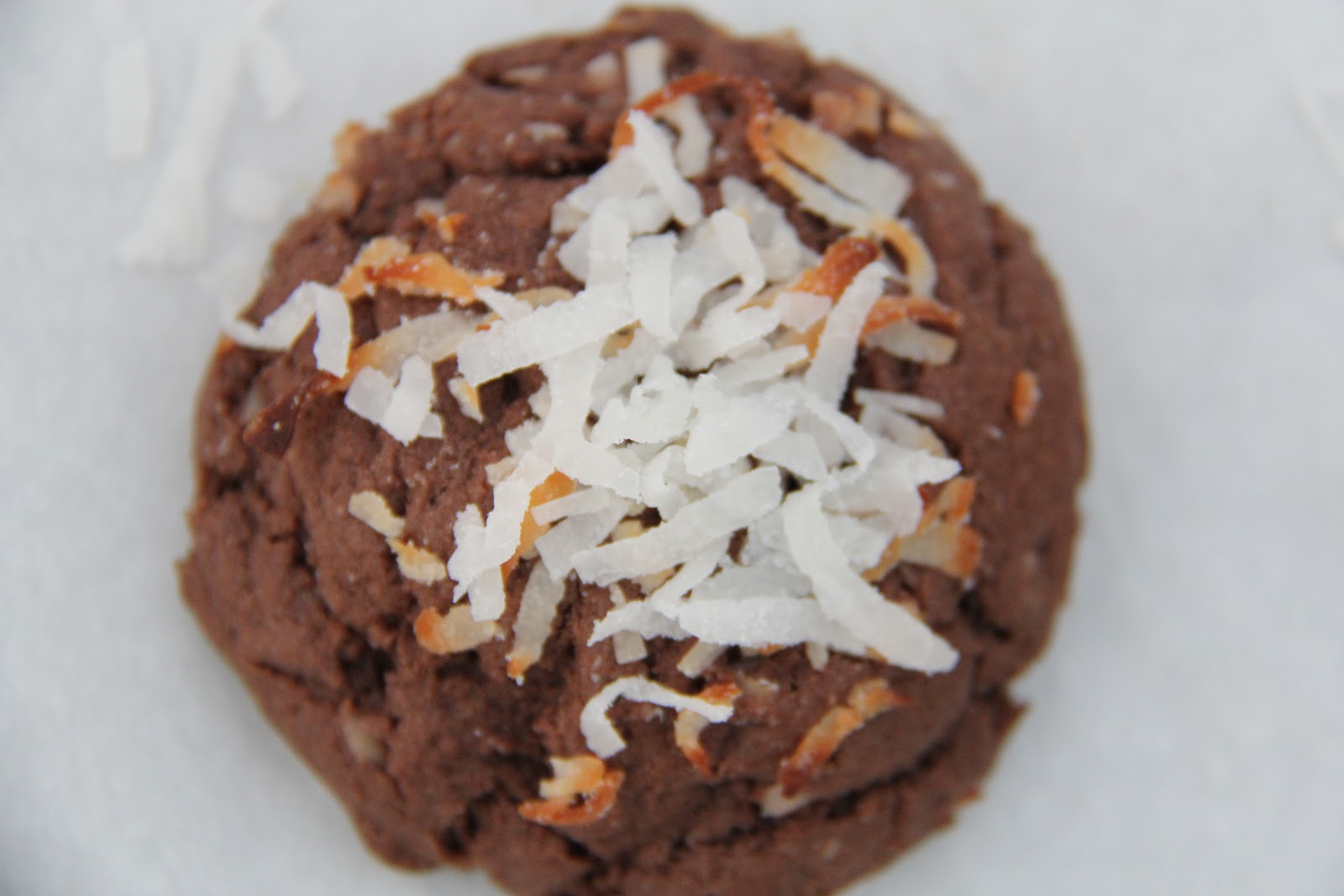 A Bountiful Kitchen Chewy Chocolate Coconut Cookies