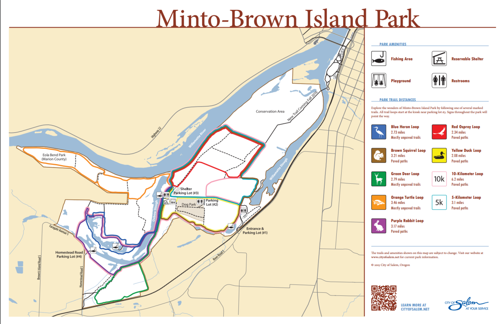 Minto Brown Island Park Map