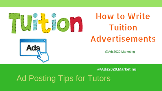 sample pamphlets for tuitions