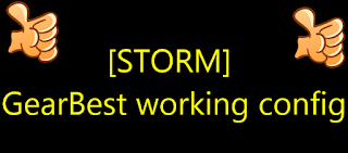 [STORM] GearBest working config