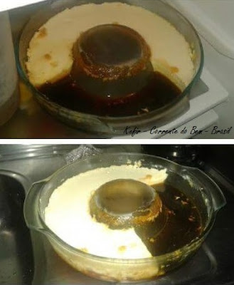 PUDIM DE KEFIR DE LEITE, QUE NÃO VAI AO FOGO