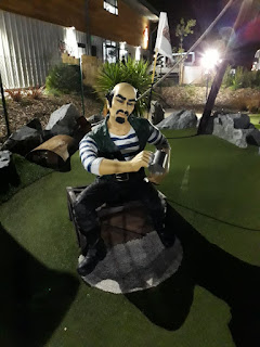 Pirate Bay Adventure Golf in Guernsey. Photo by Simon Dewhurst 14th September 2017 Pirate Bay Adventure Golf in Guernsey. Photo by Simon Dewhurst 14th September 2017