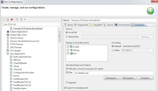 How to write console logs into file in eclipse?