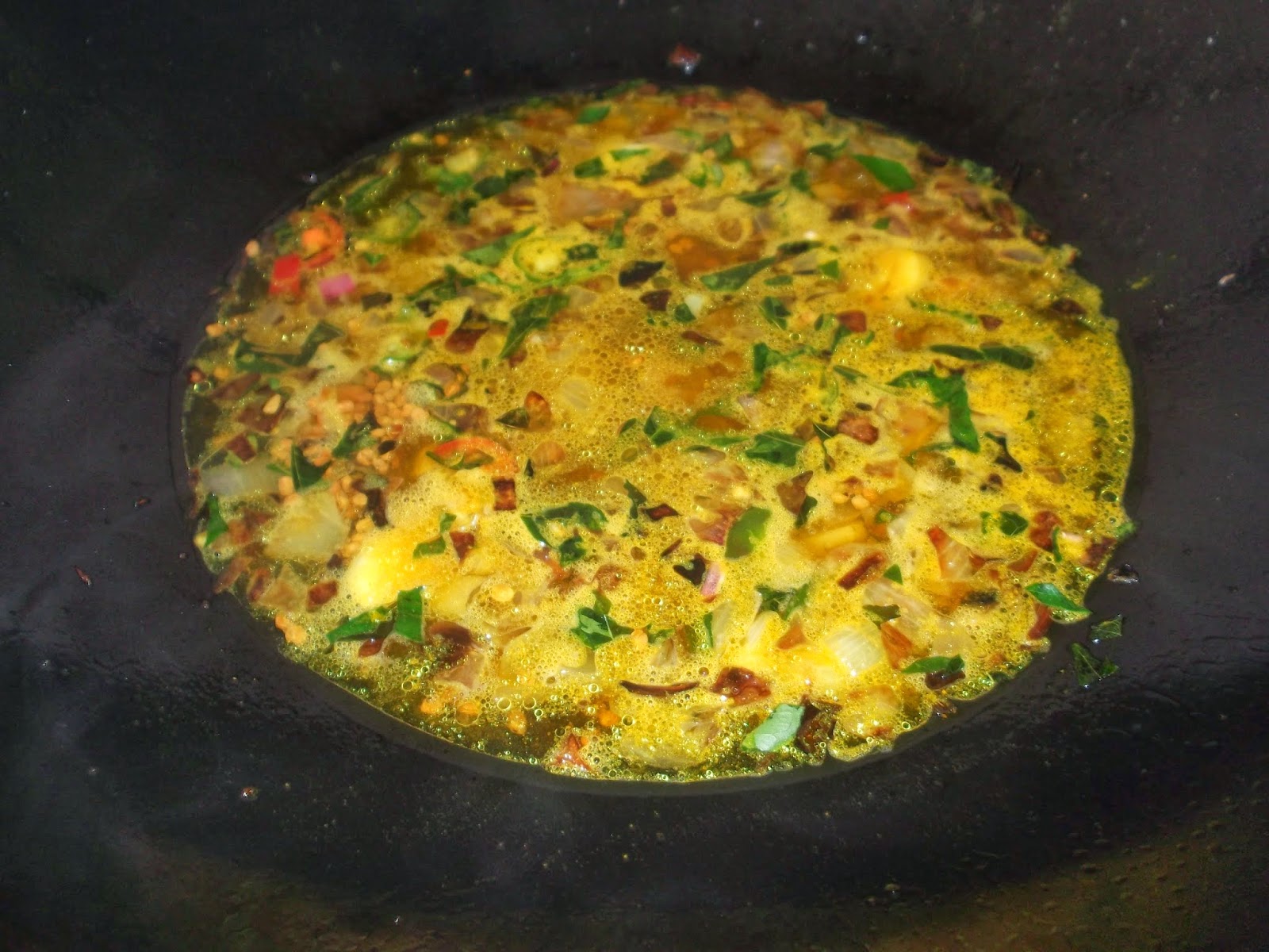 Simply Cooking and Health Mild Fenugreek seeds Curry (Venthaya kulambu)