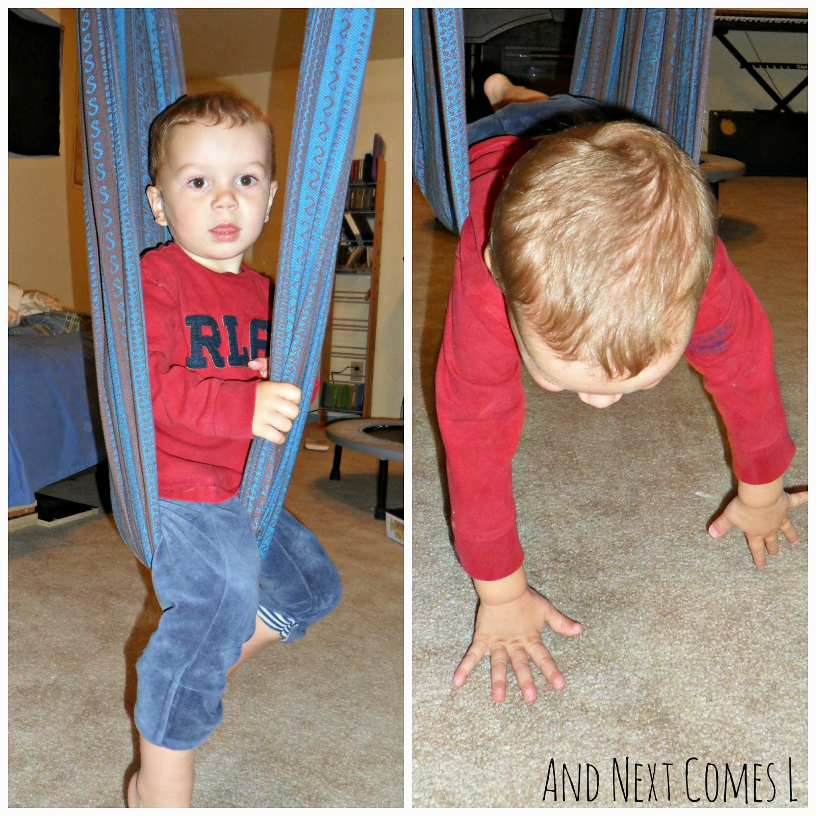 DIY Woven Wrap Sensory Swing And Next Comes L Hyperlexia Resources