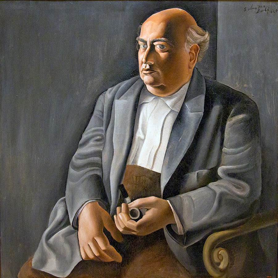 Salvador Dalí, Retrato de mi padre (1925), MNAC, Barcelona Salvador Dalí, Retrato de mi padre (1925), MNAC, Barcelona