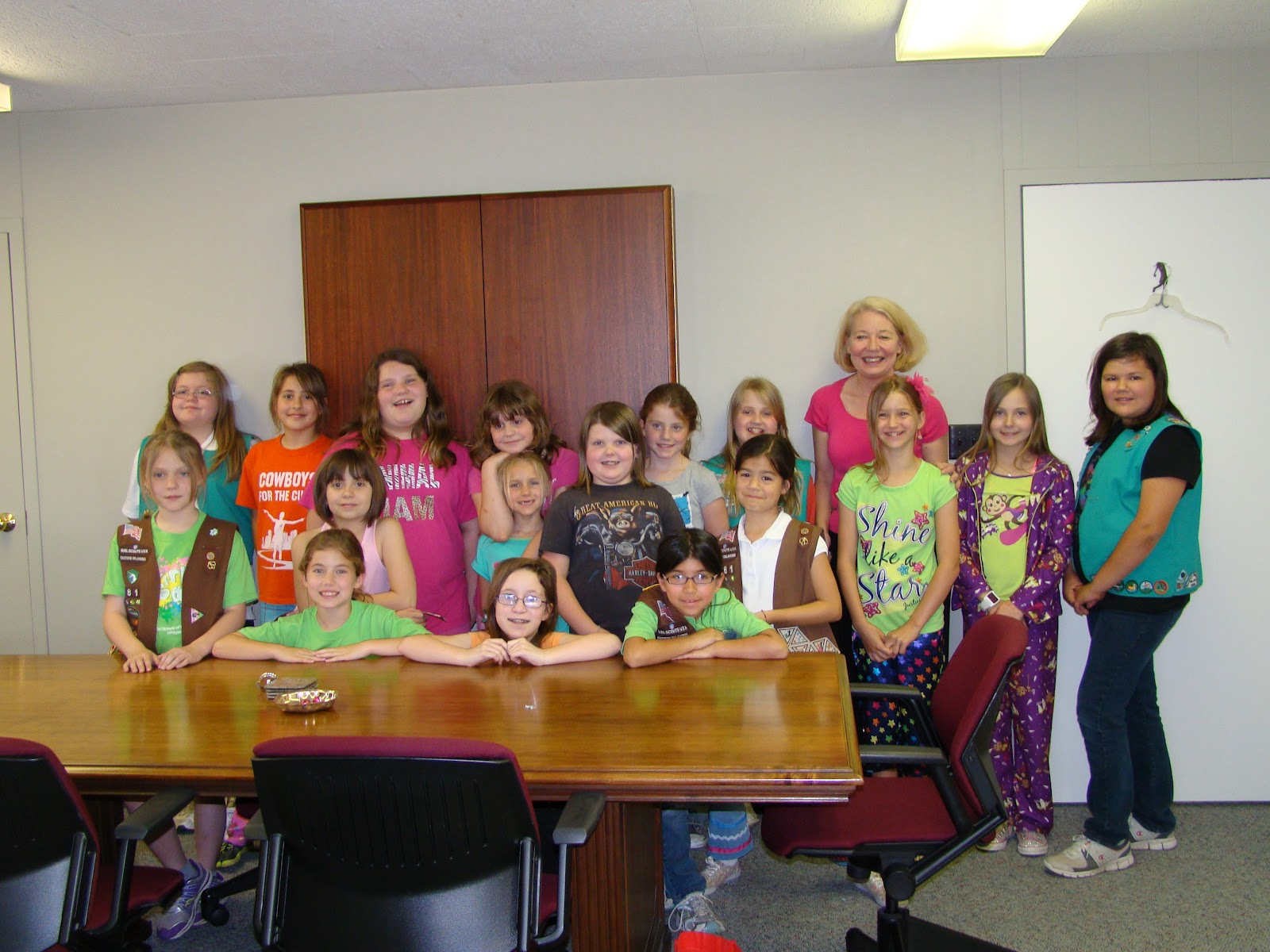 Em and Nate's Family Blog Meeting the CEO of Girl Scouts of Eastern Okla.