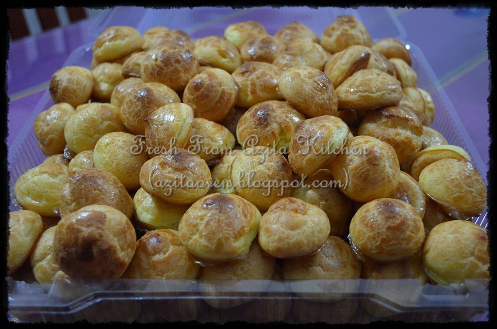 Fresh From Azita Kitchen: Temapahn Cream Puff English Version