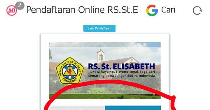 Daftar Online Rs Elisabeth Semarang Prawira Soal