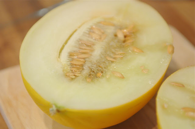 Meike´s cookbooks: Honigmelonen-Sorbet