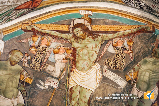 Antonio da Tradate particolare della Crocefissione Antonio da Tradate particolare della Crocefissione