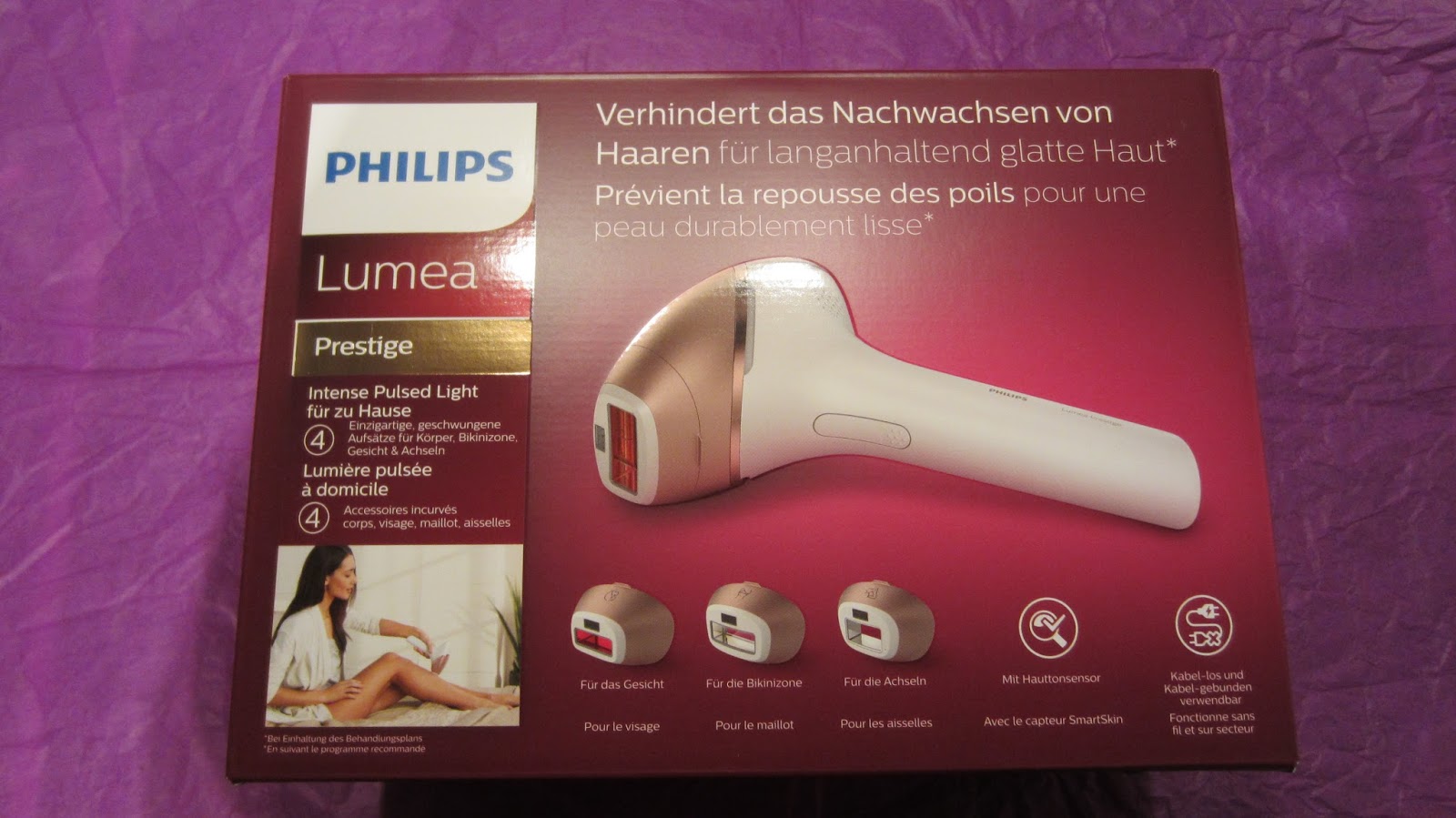 Erdbeersekt - Testen und Bewerten: Produkttest: Philips Lumea Prestige ...