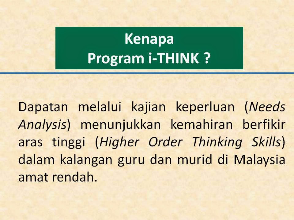 BERFIKIR SEPERTI EINSTEIN.: APA ITU i-THINK?
