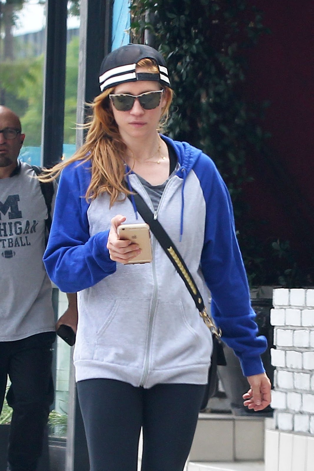 Brittany Snow || Leaving Her Pilates Class in LA || June 1, 2017 | CineHub