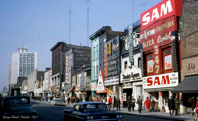 Old Photo of Toronto from the 1960s
