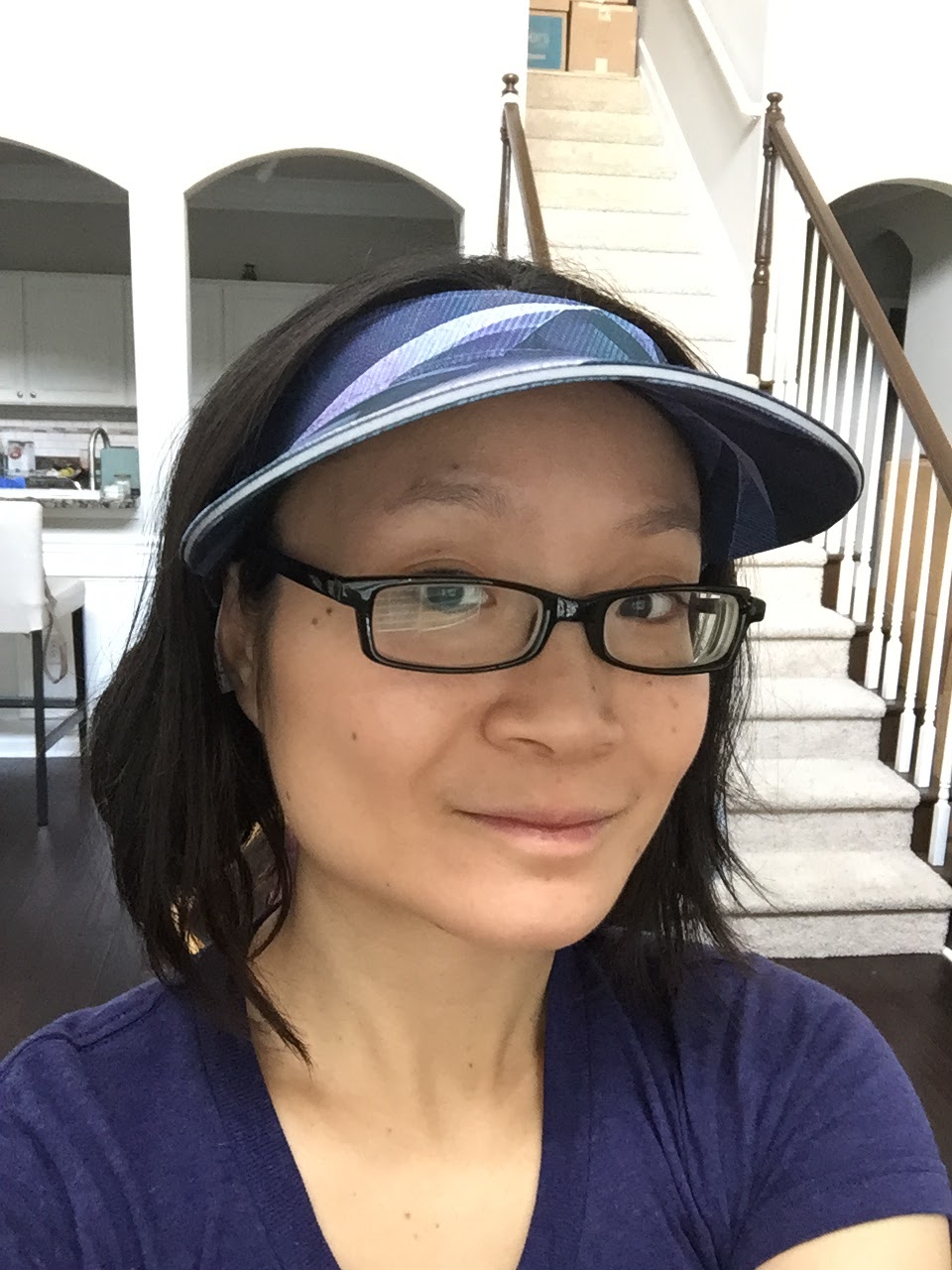 fast paced run visor