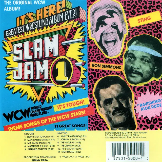 WCW - Slam Jam Vol. 1 - Album Review - Album cover