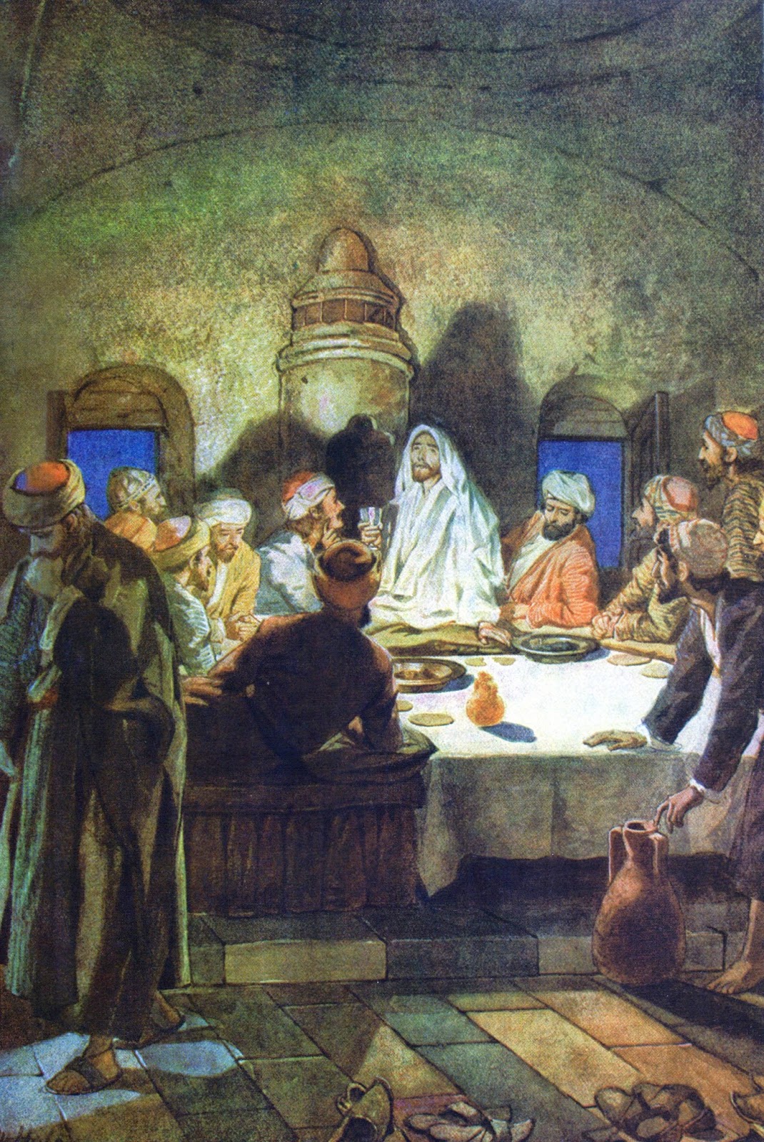 Formación Pastoral para Laicos Jueves Santo, Última Cena