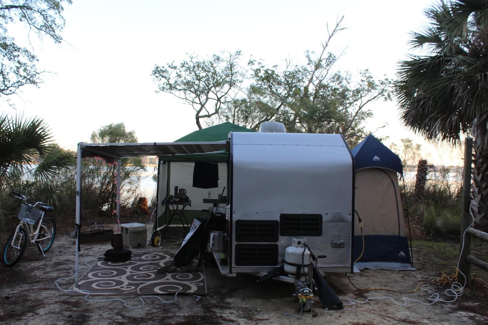 Panama City Beach Camping Flyin' the Coop