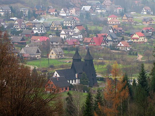 Kościół parafialny Matki Bożej Częstochowskiej. Kościół parafialny Matki Bożej Częstochowskiej.