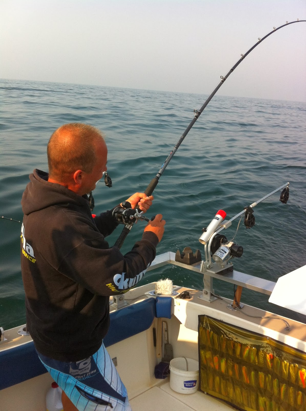 guide Lac Ontario saumon chinook . coho et truite steelhead