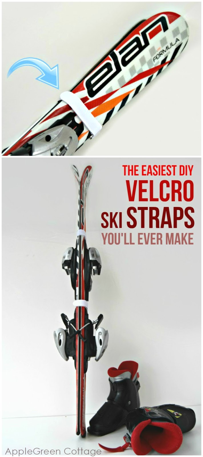 The Easiest Velcro Straps You'll Ever Make! AppleGreen Cottage