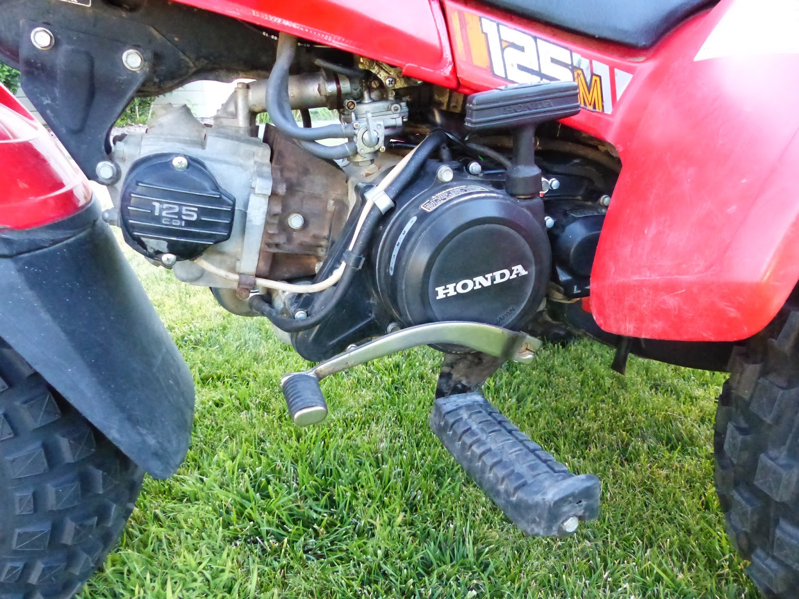 OldMotoDude: My friend's recently refurbished 1985 Honda ATC 125M