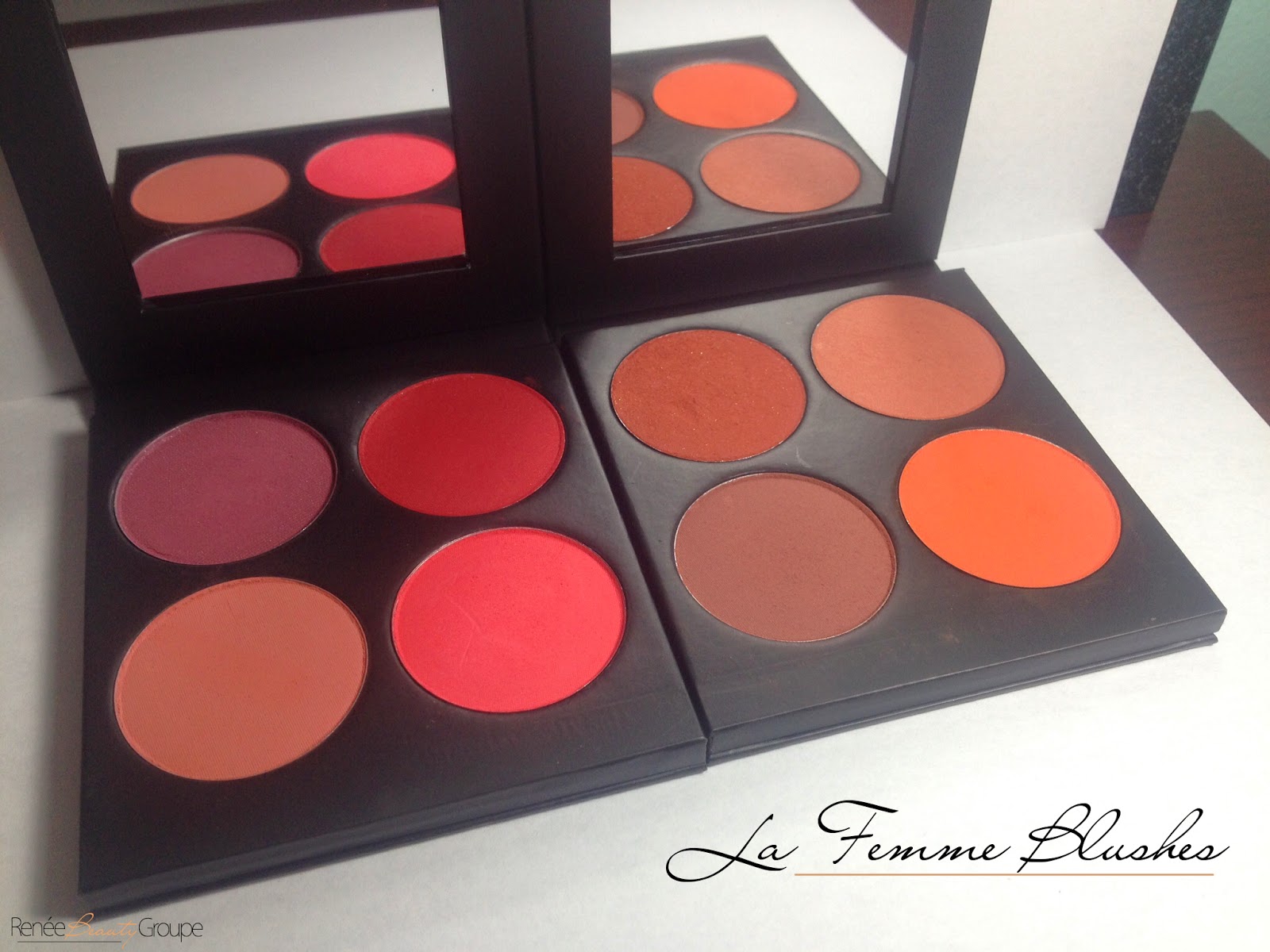 La Femme Blushes Review & Swatches Renee Beauty Groupe