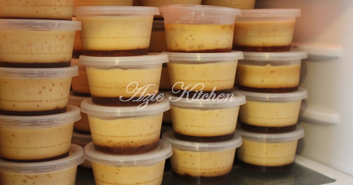 Puding Karamel Yang Sangat Sedap Azie Kitchen