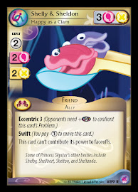 My Little Pony Shelly & Sheldon, Happy as a Clam Seaquestria and Beyond CCG Card