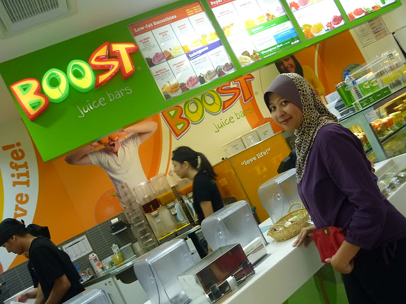My Life & My Loves . Boost Juice KLCC...siapa yg bertuah???