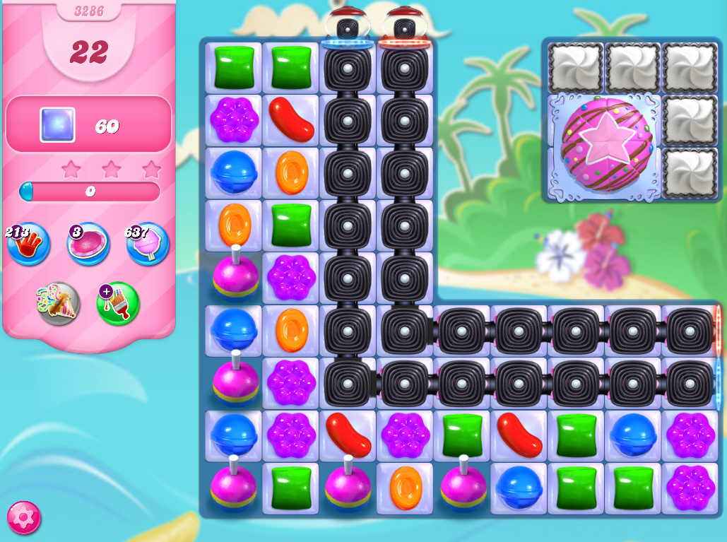 Candy Crush Saga level 3286 Candy Crush Saga level 3286